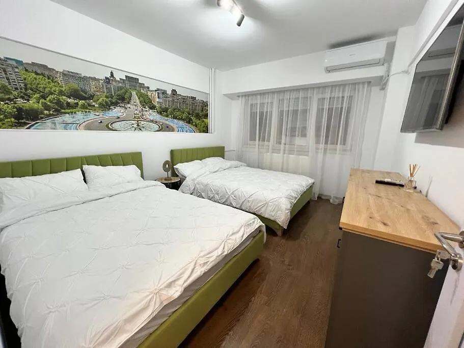 Bucharest Central & Spacious 3Br 3Ba Family Apt